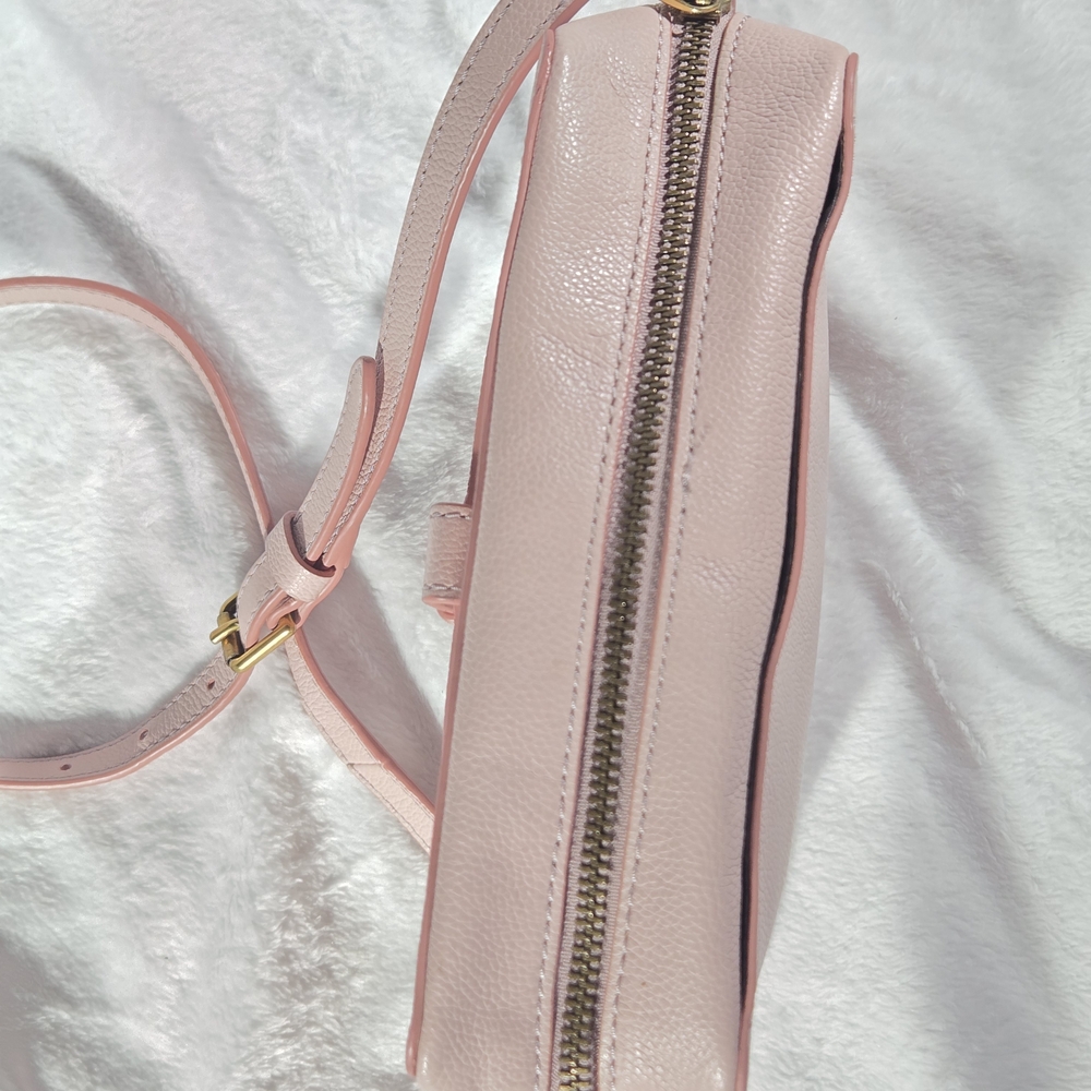 Fossil Blush Leather Crossbody Bag - Picture 4 of 11